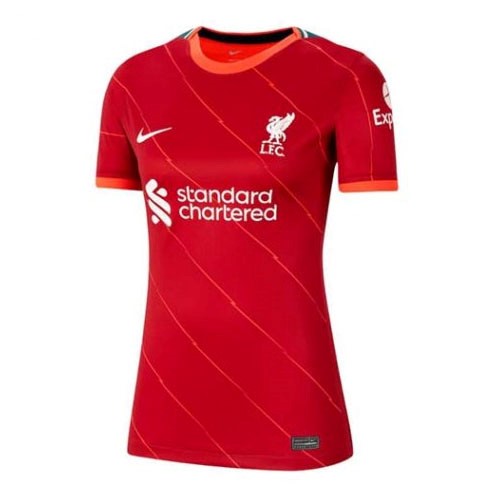 Camiseta Liverpool Primera Equipación Mujer 2021/2022